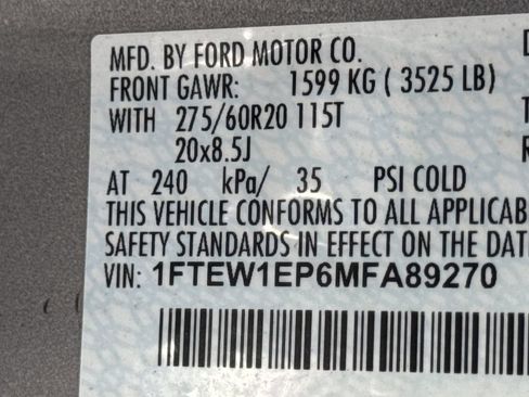 Used 2021 Ford F150 XLT w/ Equipment Group 302A High AWD/4WD image 34