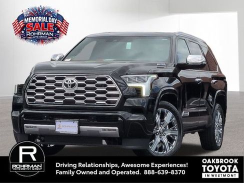 New 2026 Toyota Sequoia Capstone AWD/4WD image 1