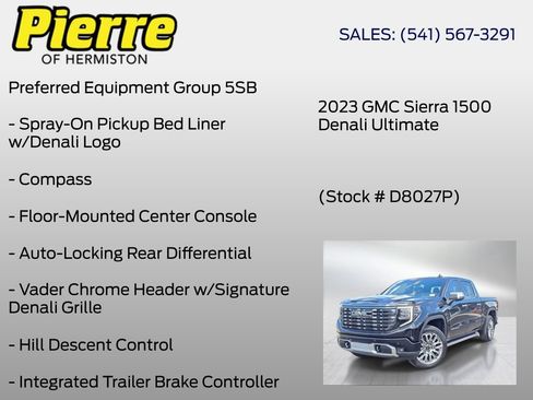 Used 2023 GMC Sierra 1500 Denali Ultimate AWD/4WD image 18