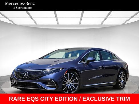Used 2023 Mercedes-Benz EQS 580 4MATIC Sedan image 1