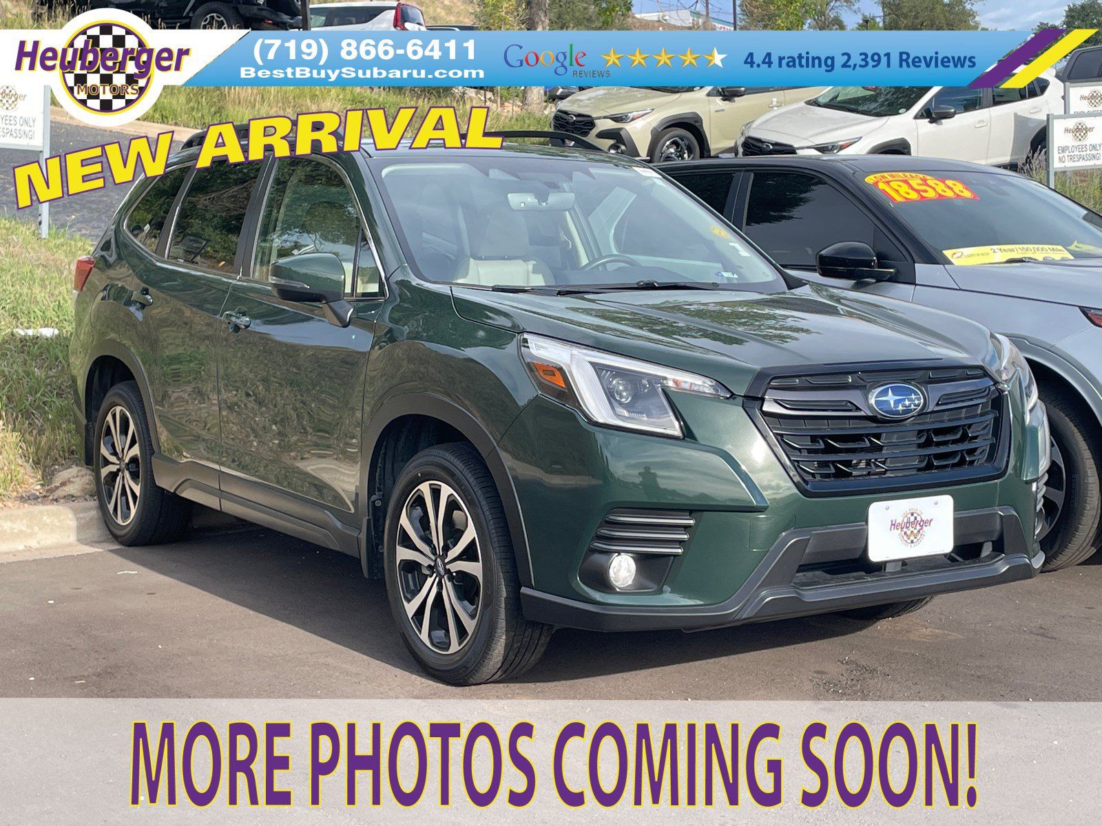 Used 2023 Subaru Forester Limited w/ Popular Package #2 AWD/4WD image 1