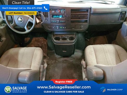 Used 2019 Chevrolet Express 2500 w/ Chrome Appearance Package RWD image 11