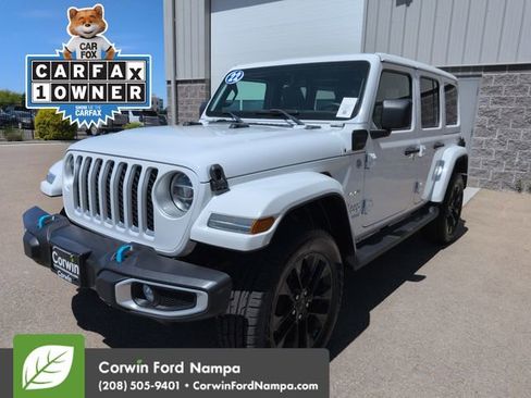 Used 2022 Jeep Wrangler Unlimited Sahara w/ Cold Weather Group AWD/4WD image 7