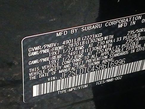Certified 2025 Subaru Forester Touring AWD/4WD image 21