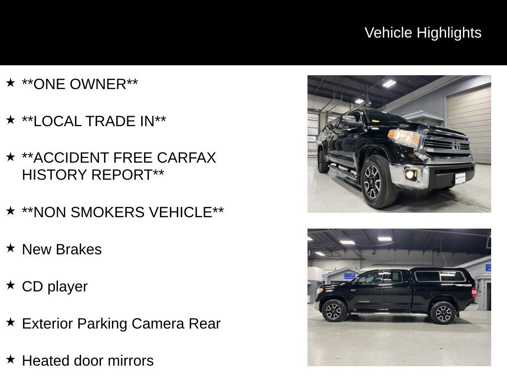 Used 2016 Toyota Tundra SR5 w/ TRD Off Road Package AWD/4WD image 12
