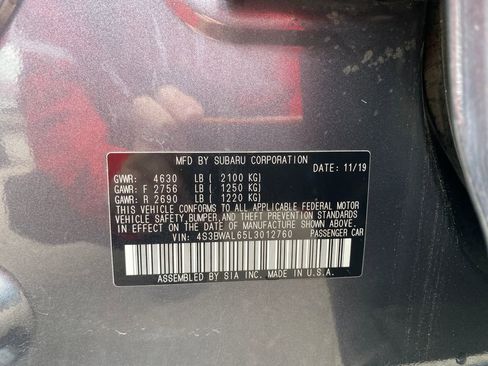 Used 2020 Subaru Legacy Limited AWD/4WD image 29