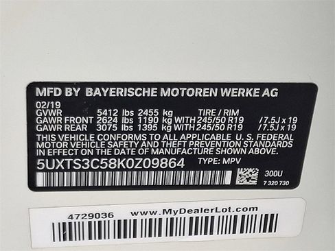 Used 2019 BMW X3 M40i w/ Premium Package image 28