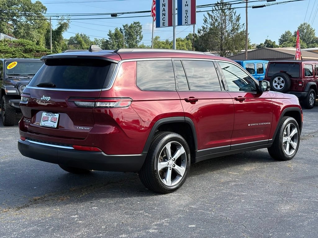 Used 2021 Jeep Grand Cherokee L Limited AWD/4WD image 3