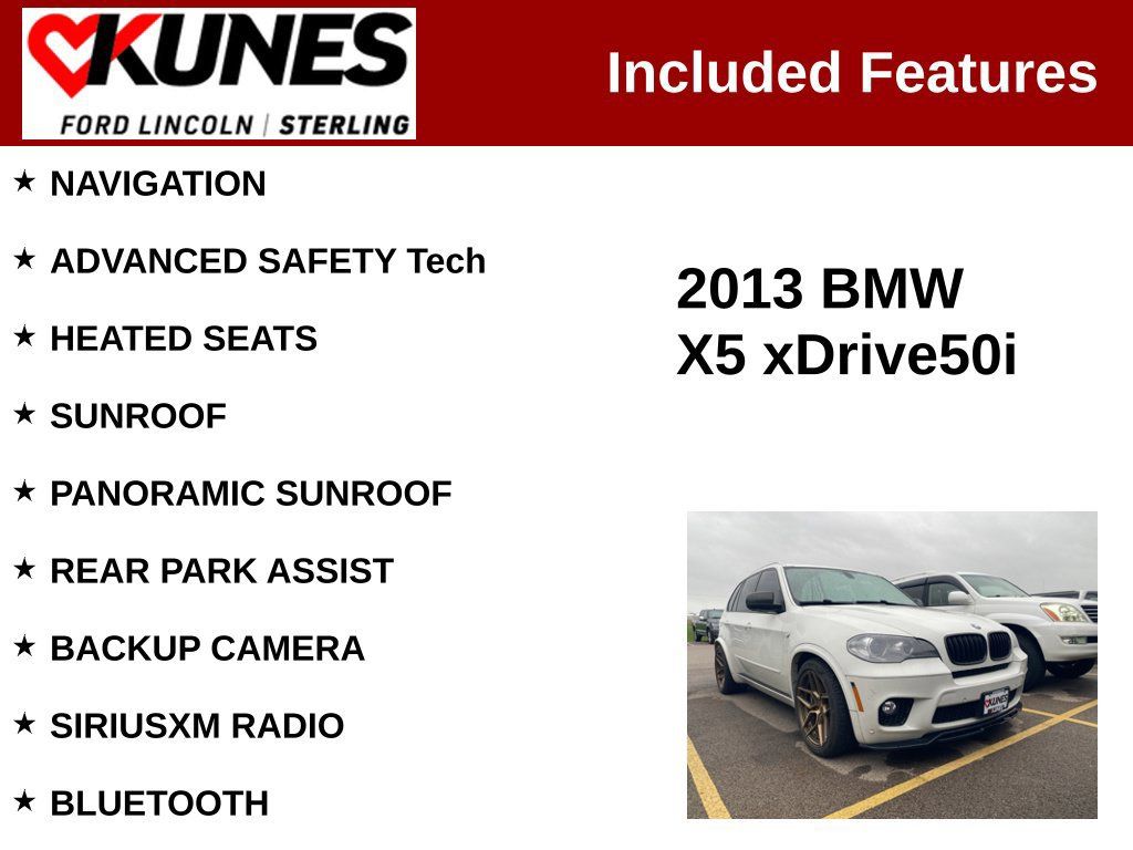 Used 2013 BMW X5 xDrive50i AWD/4WD image 2
