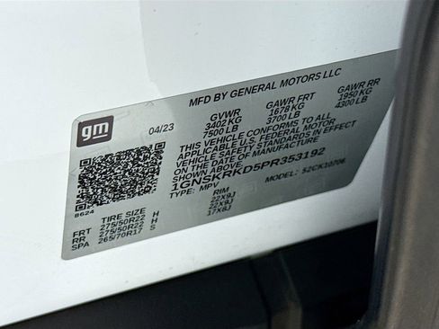 Used 2023 Chevrolet Tahoe RST w/ Luxury Package AWD/4WD image 36