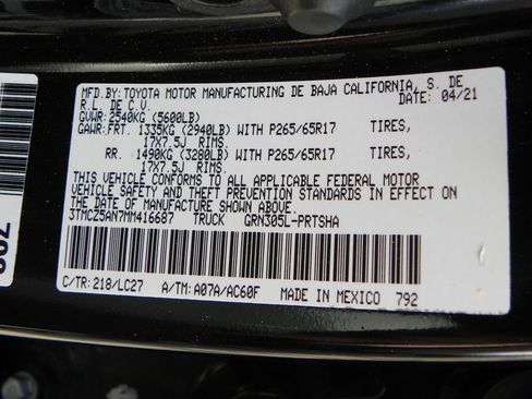 Used 2021 Toyota Tacoma TRD Sport image 23