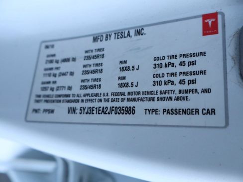 Used 2018 Tesla Model 3 Mid Range RWD image 38