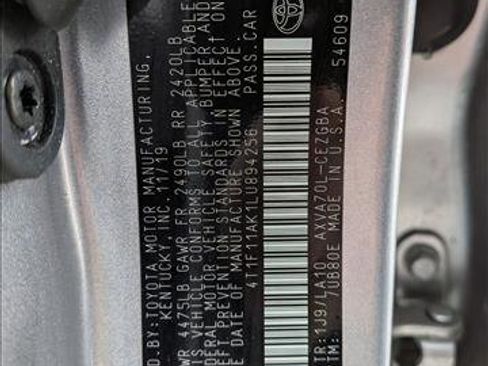 Used 2020 Toyota Camry XLE image 15