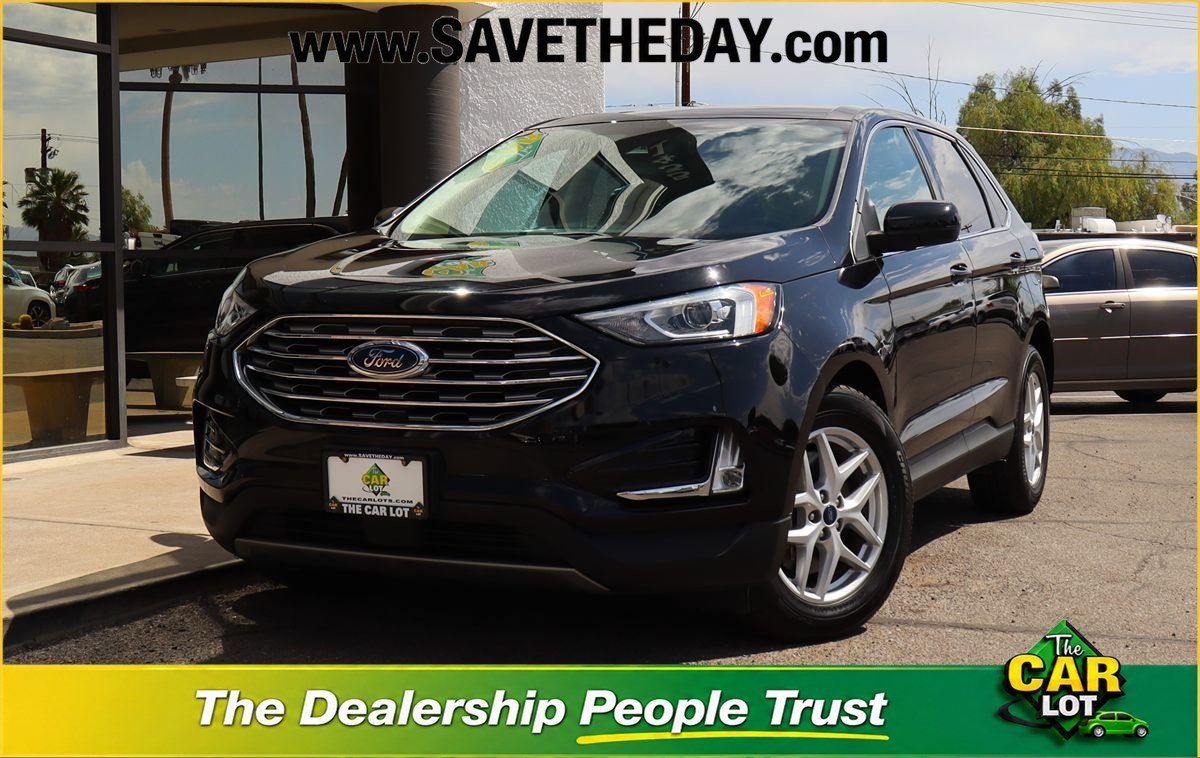 Used 2021 Ford Edge SEL w/ Cargo Accessory Package AWD/4WD image 1