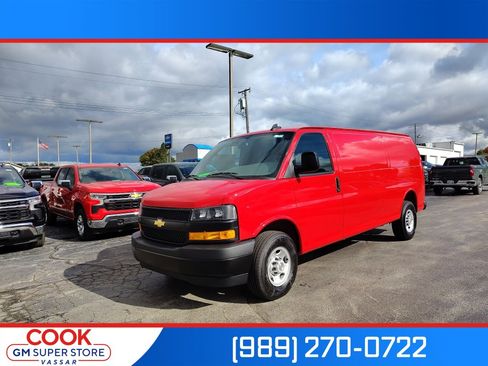 New 2025 Chevrolet Express 3500 Extended w/ Driver Convenience Package image 1