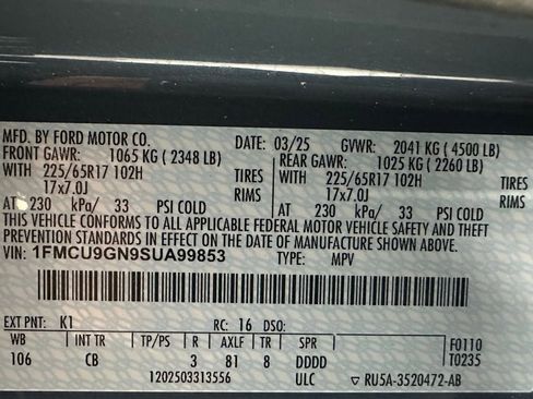 Used 2025 Ford Escape Active image 11