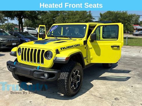 Used 2023 Jeep Wrangler Unlimited Rubicon 4xe w/ Steel Bumper Group AWD/4WD image 13