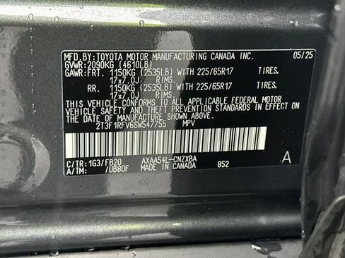 Certified 2025 Toyota RAV4 LE image 36