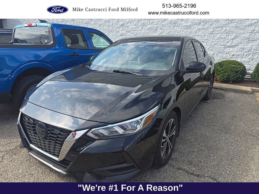 Used 2021 Nissan Sentra SV FWD image 1