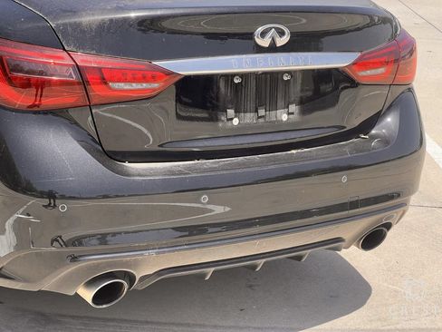 Used 2018 INFINITI Q50 Luxe w/ Essential Package (3.0T Luxe) RWD image 7