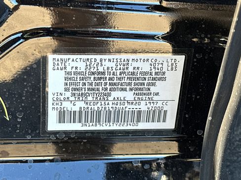 New 2026 Nissan Sentra SV w/ SV Convenience Package image 34