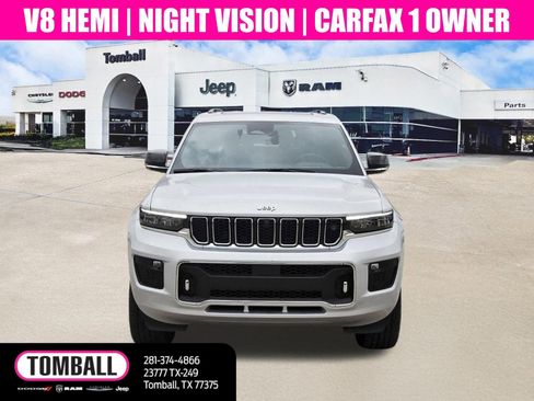 Used 2023 Jeep Grand Cherokee L Overland w/ Advanced Protech Group III AWD/4WD image 2