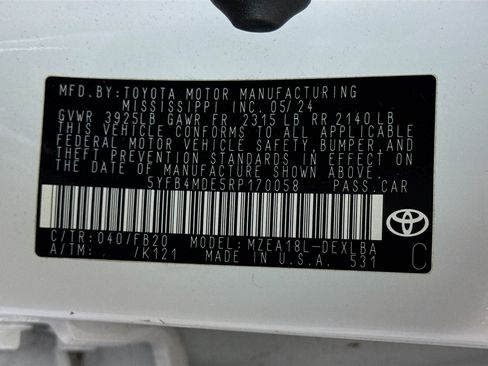 Used 2024 Toyota Corolla LE FWD image 39