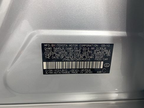 Used 2010 Lexus LS 460 L RWD image 12