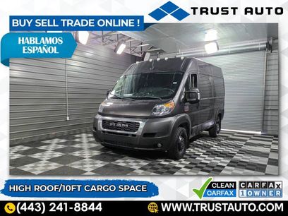 Used 2022 RAM ProMaster 1500 w/ Premium Appearance Group