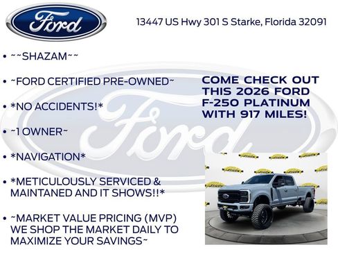 Used 2026 Ford F250 Platinum AWD/4WD image 5