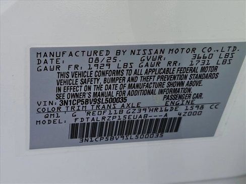 New 2025 Nissan Kicks Play S w/ Interior Electronics Package FWD image 16
