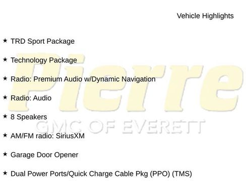 Used 2022 Toyota 4Runner TRD Sport w/ Technology Package AWD/4WD image 3