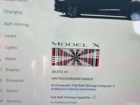 Used 2022 Tesla Model X Plaid AWD/4WD image 9