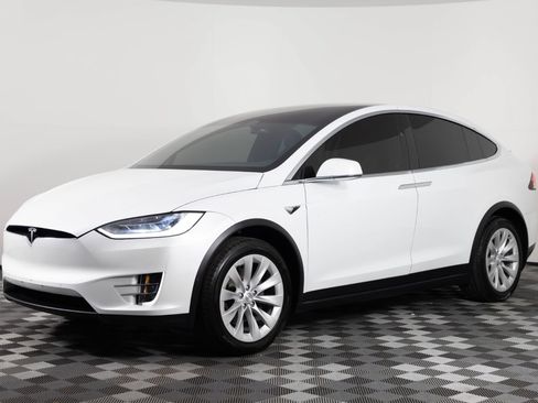Used 2021 Tesla Model X Long Range AWD/4WD image 1