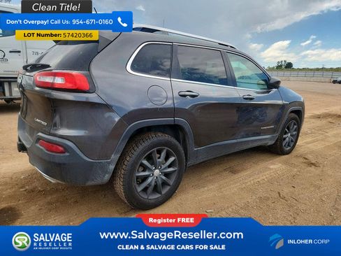 Used 2015 Jeep Cherokee Limited w/ Trailer Tow Group AWD/4WD image 4