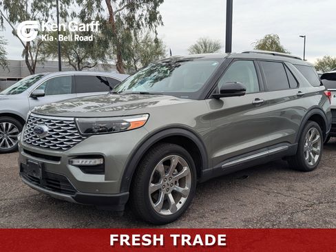 Used 2020 Ford Explorer Platinum w/ Premium Technology Package image 1