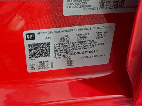 Used 2024 Chevrolet Silverado 1500 Custom Trail Boss w/ LPO, Dark Essentials Package image 30