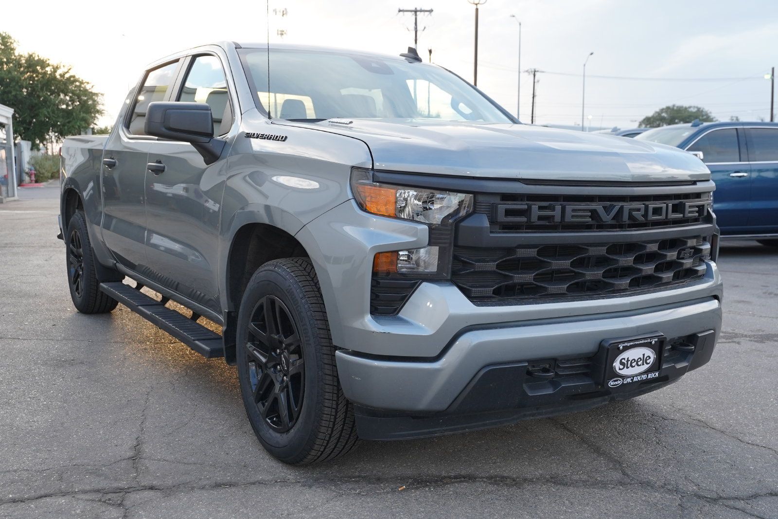 Used 2024 Chevrolet Silverado 1500 Custom w/ LPO, Dark Essentials Package RWD image 3