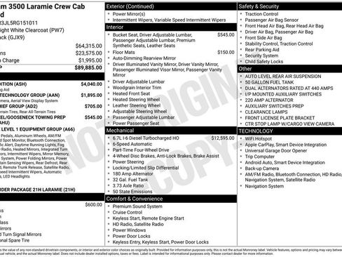 Used 2024 RAM 3500 Laramie w/ Night Edition image 29