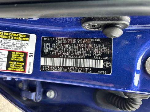 Used 2018 Toyota Camry LE image 30