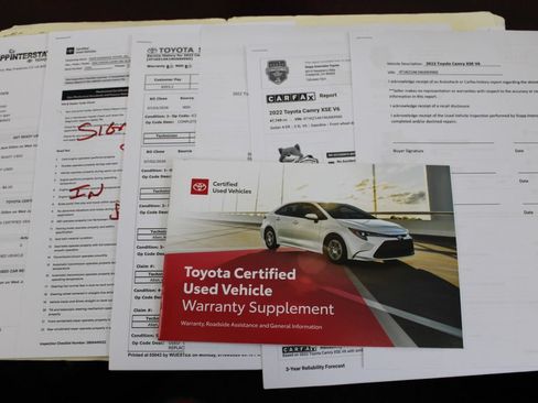 Certified 2022 Toyota Camry XSE w/ Navigation Package FWD image 28