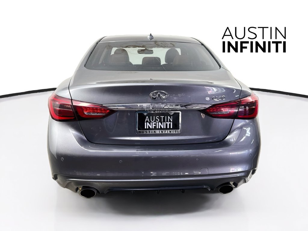 Certified 2023 INFINITI Q50 Luxe w/ Cargo Package RWD image 8