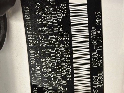 Used 2022 Lexus ES 350 w/ Premium Package image 30