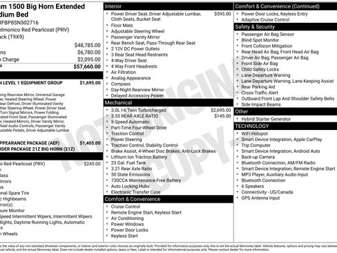 Used 2025 RAM 1500 Big Horn AWD/4WD image 42