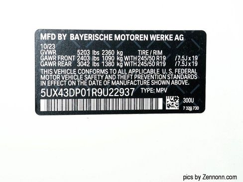 Certified 2024 BMW X3 sDrive30i w/ Premium Package RWD image 40