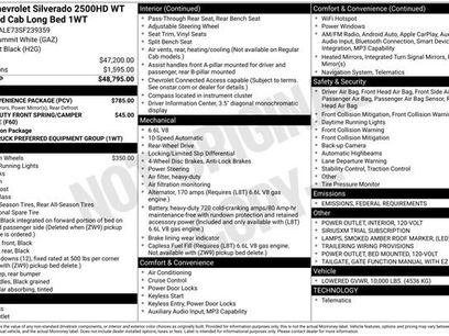 Used 2025 Chevrolet Silverado 2500 W/T w/ WT Convenience Package