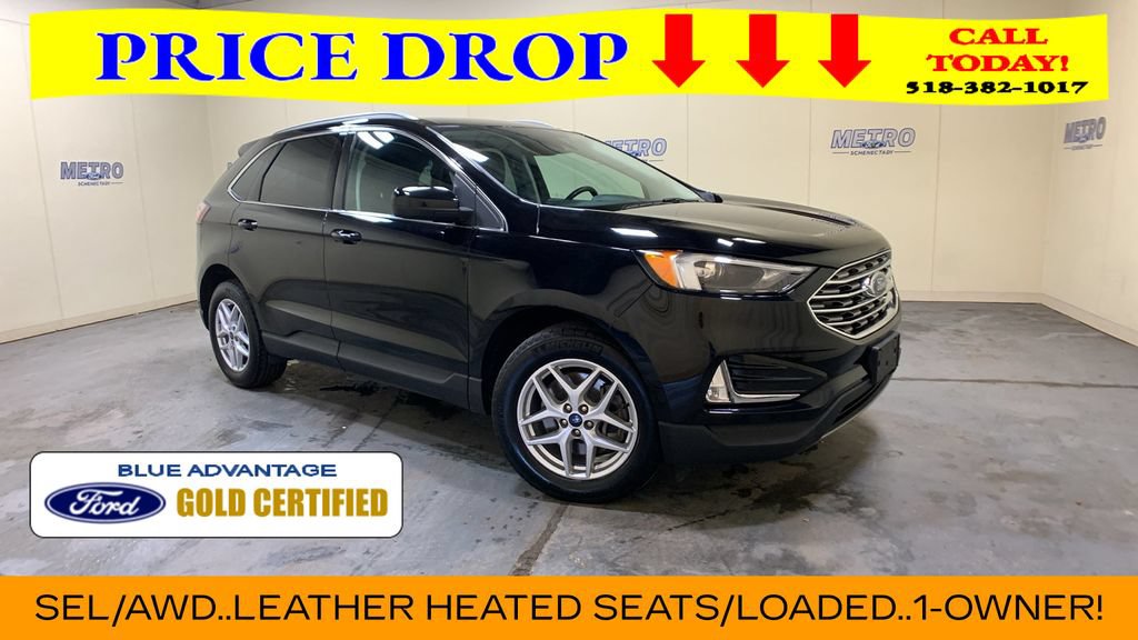 Certified 2022 Ford Edge SEL w/ Convenience Package AWD/4WD image 1