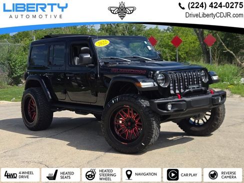 Used 2022 Jeep Wrangler Unlimited Rubicon w/ Steel Bumper Group AWD/4WD image 1