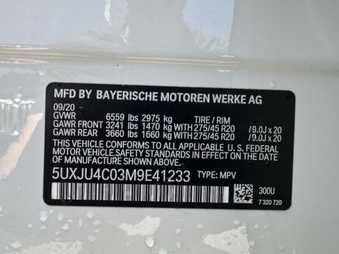 Used 2021 BMW X5 M50i w/ Premium Package AWD/4WD image 16