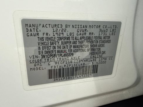 Used 2023 Nissan Kicks S FWD image 51